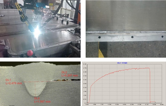 激光填絲熔焊，加速新能源汽車電池托盤制造