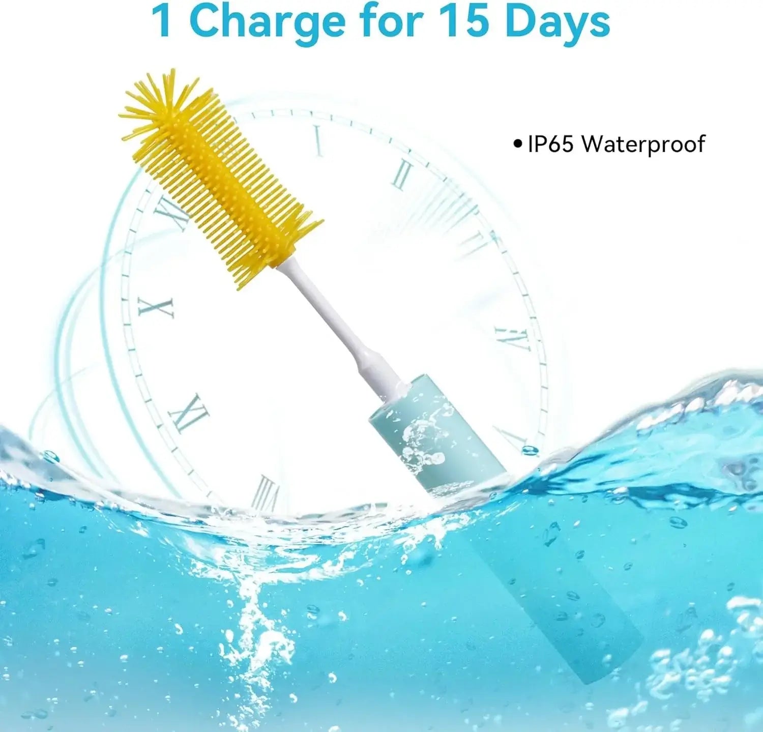 Effortless Electric Bottle Scrubber