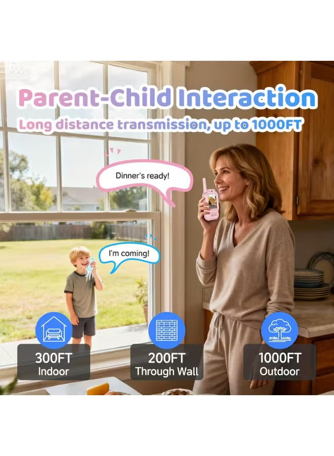 SmartCam Walkie Talkies – Real-Time Video Intercom for Kids