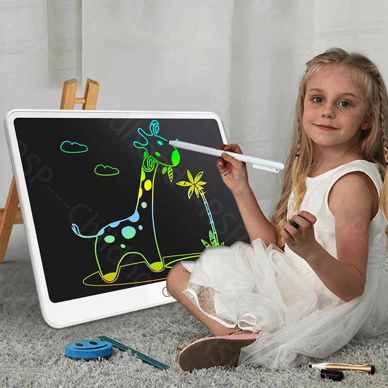 16/13/11 Inch LCD Writing Board Drawing tablet Kids Writing Painting Children Educational Toys for 3 4 5 6 7 8 Years Girls Boys