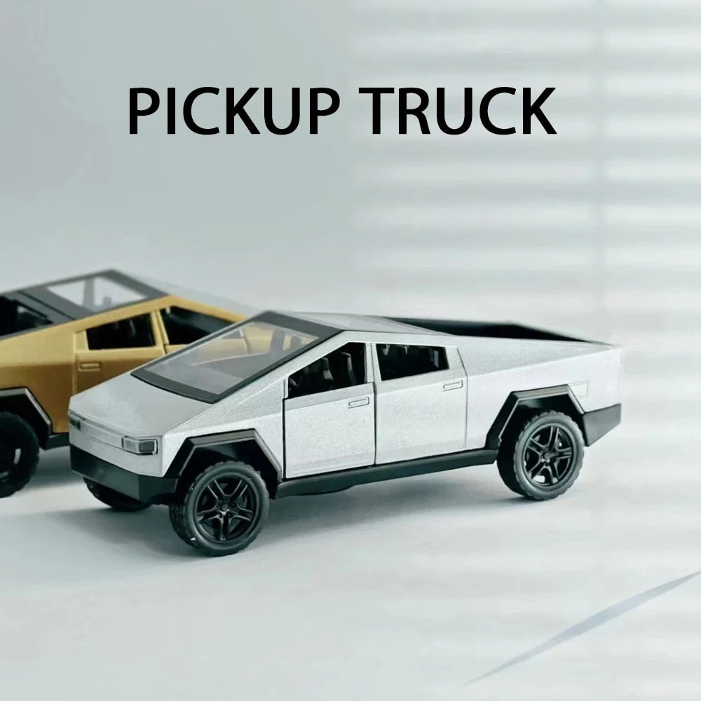 1:36 Collection Truck Alloy Simulation Toy Car Metal Model Diecasts Vehicles Pickup Car Decoration Kid Boys Toys Christmas Gifts