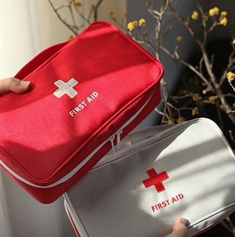 1-4PCS Home Medicine Bag Travel First Aid Kit Medical Emergency Kit Organizer Outdoor Medicine Pill Storage Carrying Case Bag