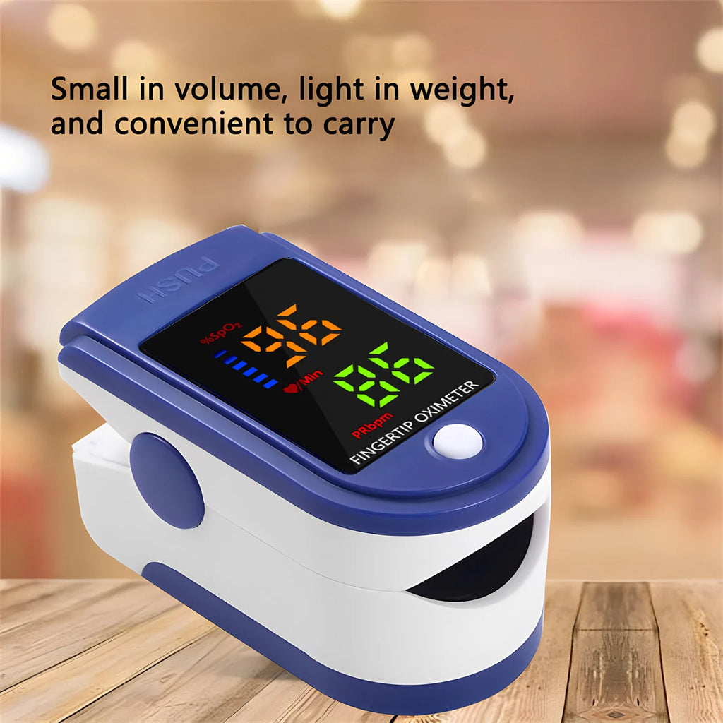 Digital Infrared Thermometer Forehead Body Non-Contact Fever Thermometers Or Medical Portable Finger Pulse Oximeter Blood Oxygen