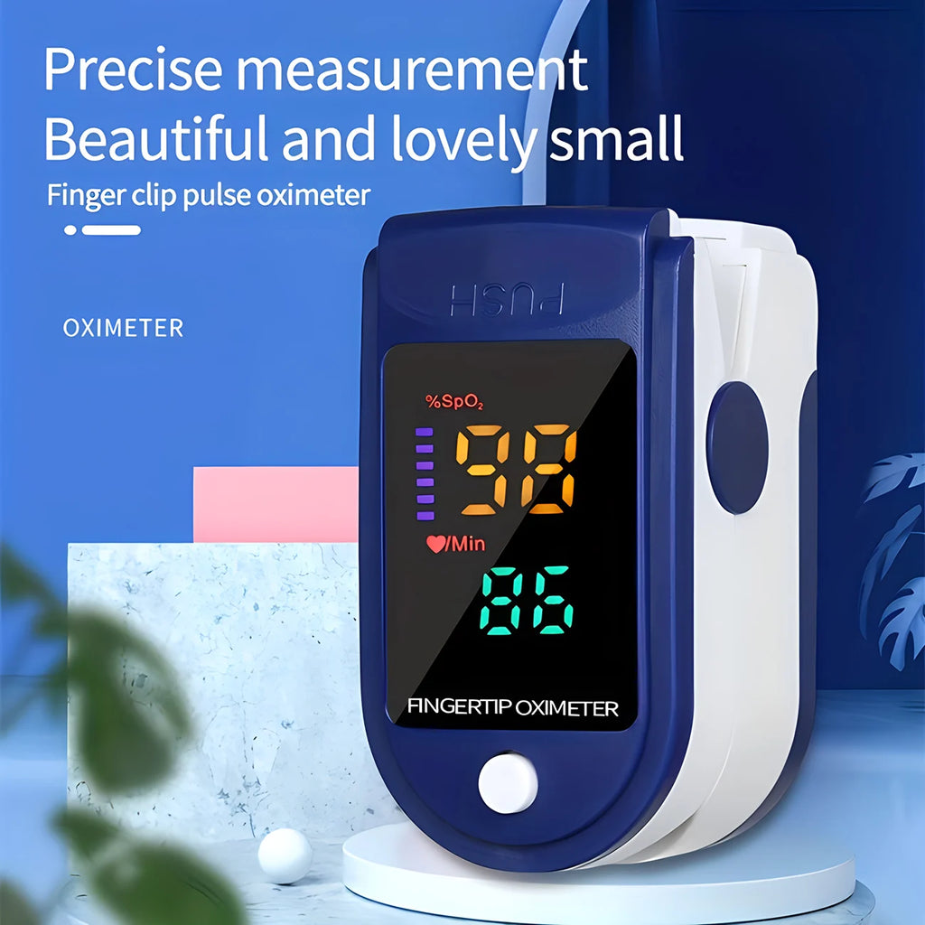Digital Infrared Thermometer Forehead Body Non-Contact Fever Thermometers Or Medical Portable Finger Pulse Oximeter Blood Oxygen