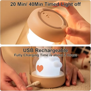 Cute Ambient Mosquito Lamp – 1500mAh Rechargeable