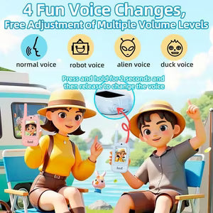 SmartCam Walkie Talkies – Real-Time Video Intercom for Kids