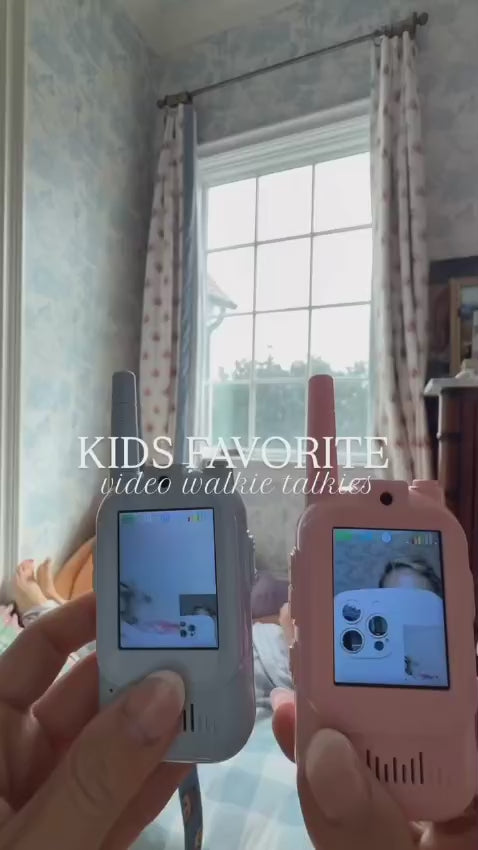 SmartCam Walkie Talkies – Real-Time Video Intercom for Kids